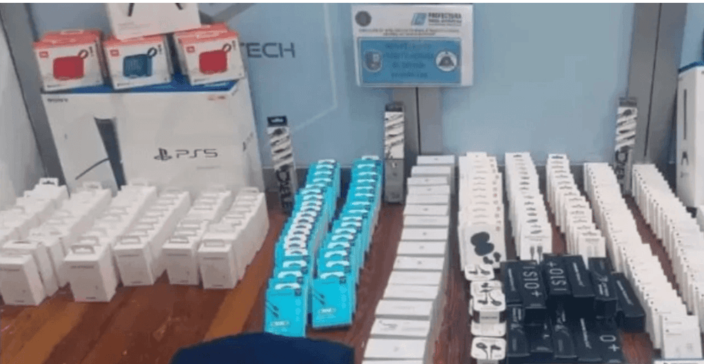 ARCA remata el jueves desde $15 mil Playstation, joysticks y smartTV secuestrados por Aduana