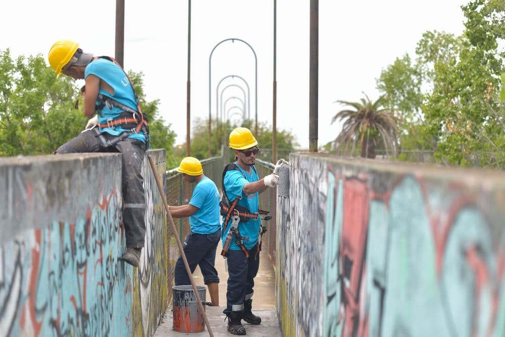 “Ciudad Limpia” suma fachadas y espacios recuperados con limpieza, pintura y puesta en valor